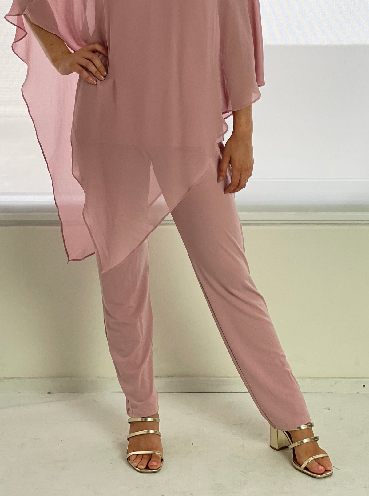 Four Girlz Separates 10 Juno Blush Jersey Pants