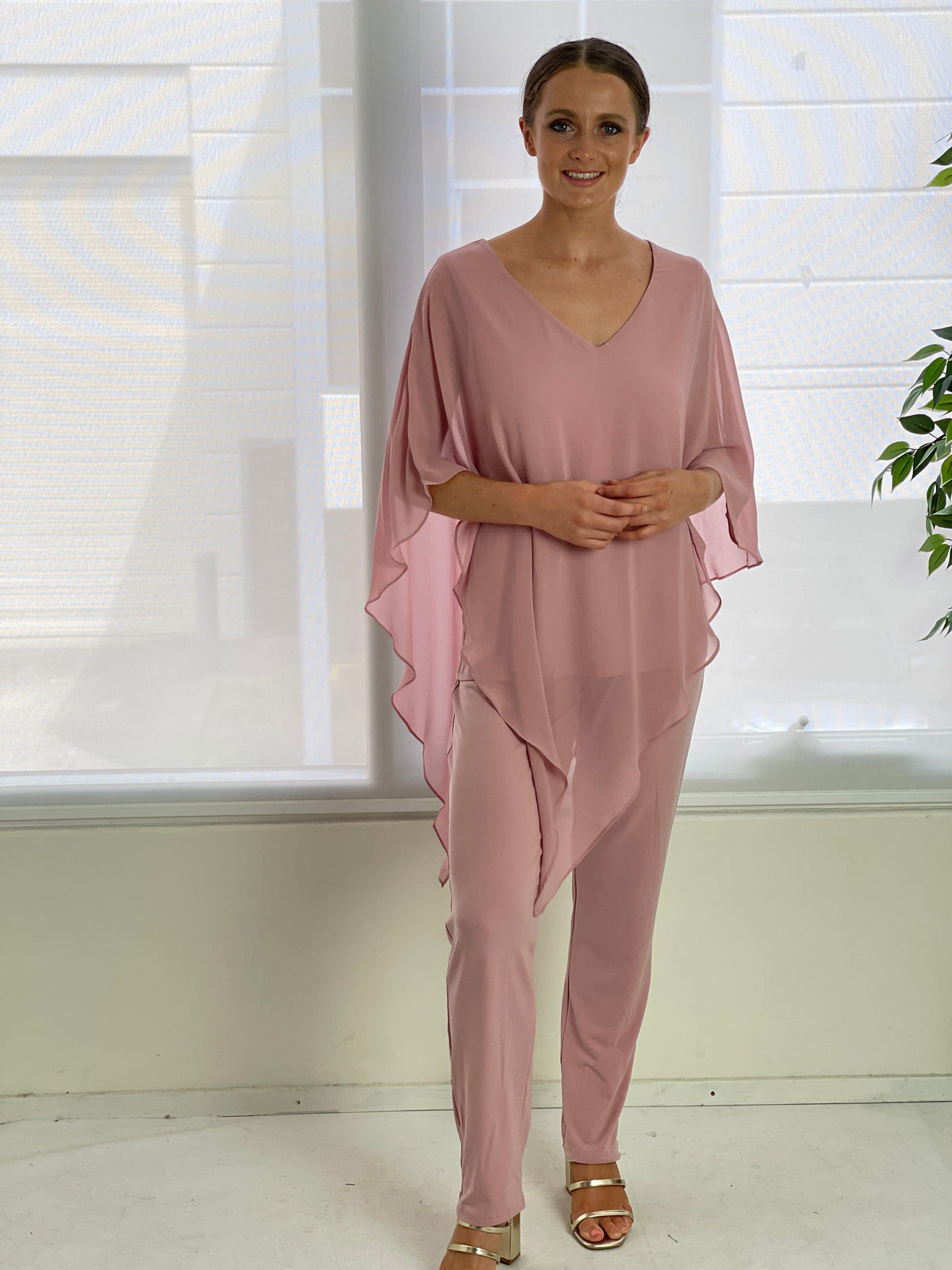 Four Girlz Separates Juno Blush Jersey Pants