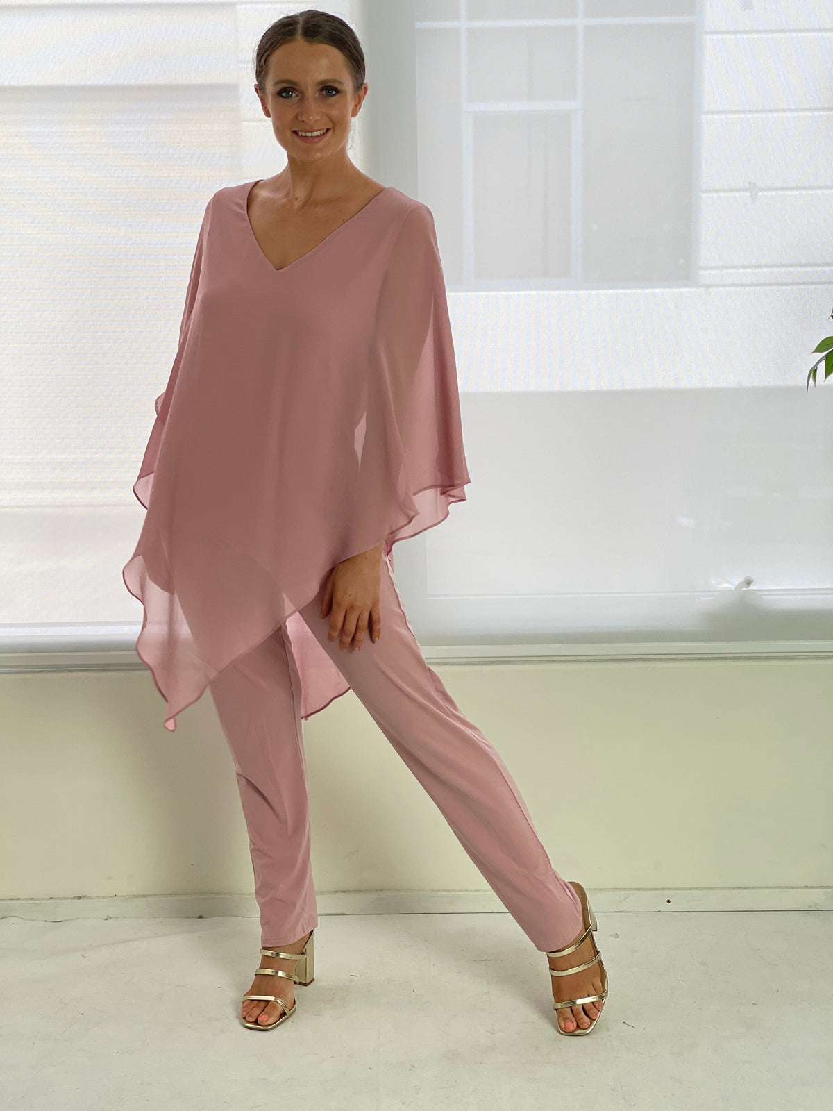 Four Girlz Separates Juno Blush Jersey Pants