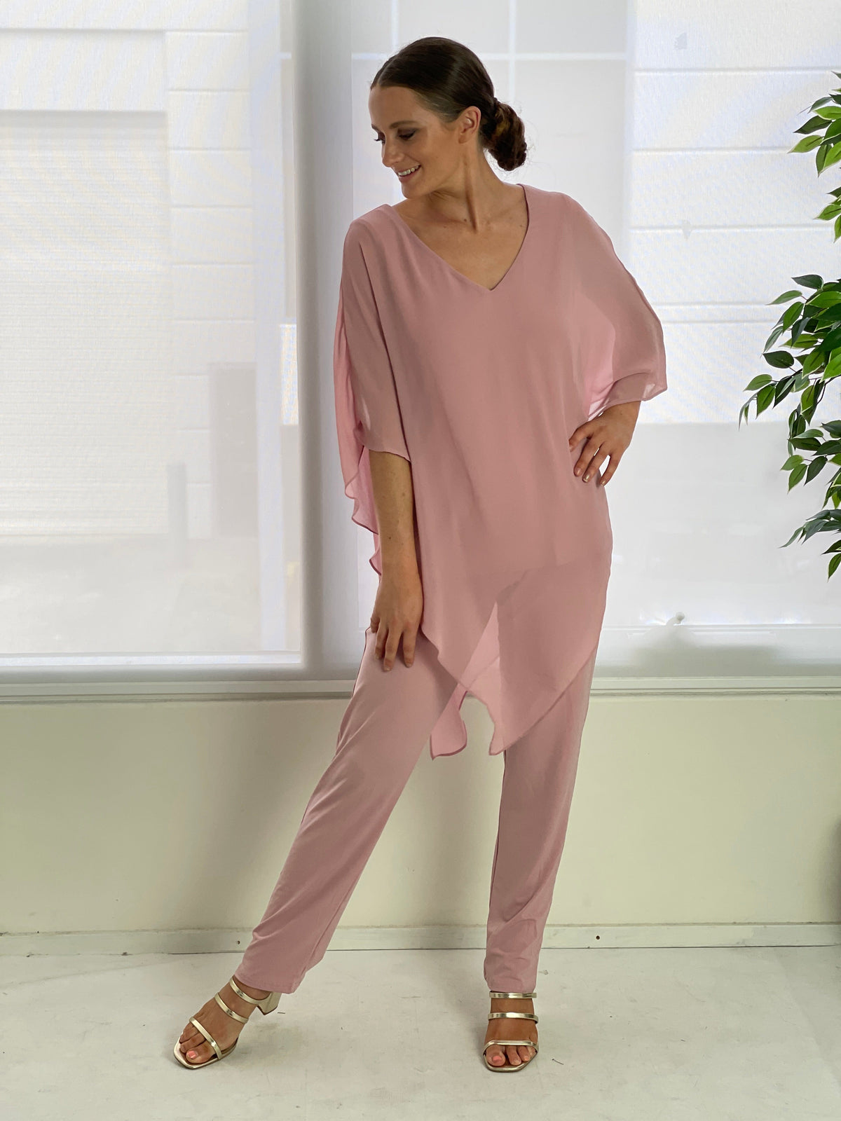 Four Girlz Separates Juno Blush Jersey Pants