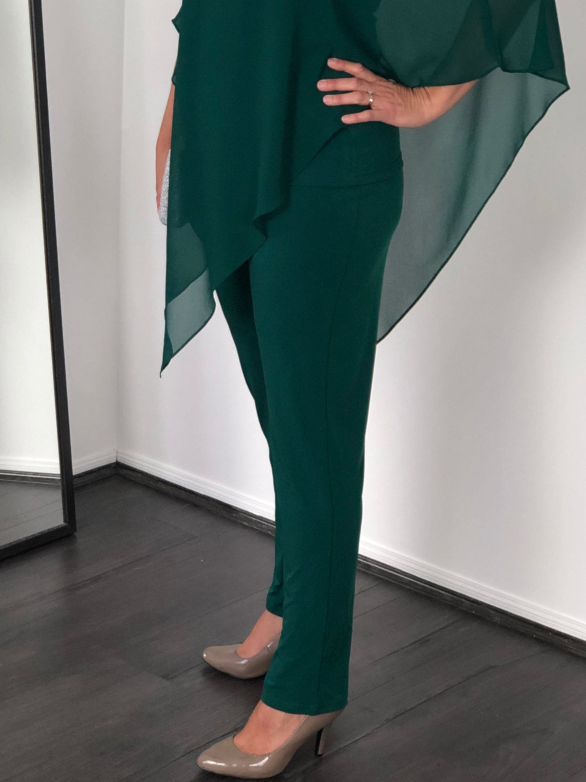 Four Girlz Separates Juno Emerald Jersey Pants