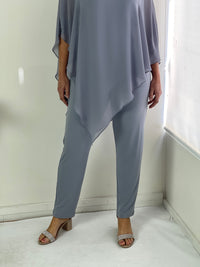 Four Girlz Separates 10 Juno Silver Jersey Pants