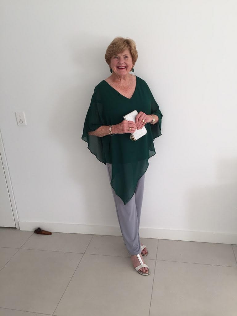 Four Girlz Separates Nessa  Emerald Evening Top