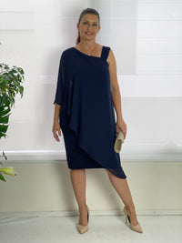 Hand Picked By Dressxox DRESSES Wikolia Navy Evening Dress