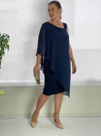 Hand Picked By Dressxox DRESSES Wikolia Navy Evening Dress