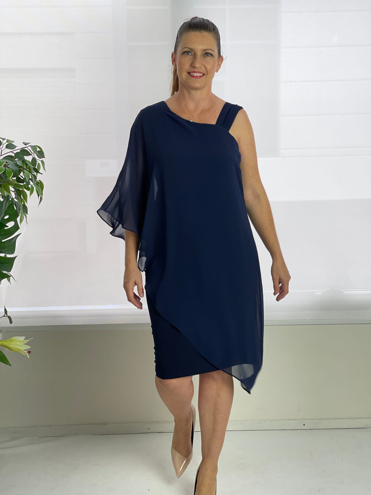 Hand Picked By Dressxox DRESSES Wikolia Navy Evening Dress