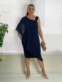 Hand Picked By Dressxox DRESSES Wikolia Navy Evening Dress