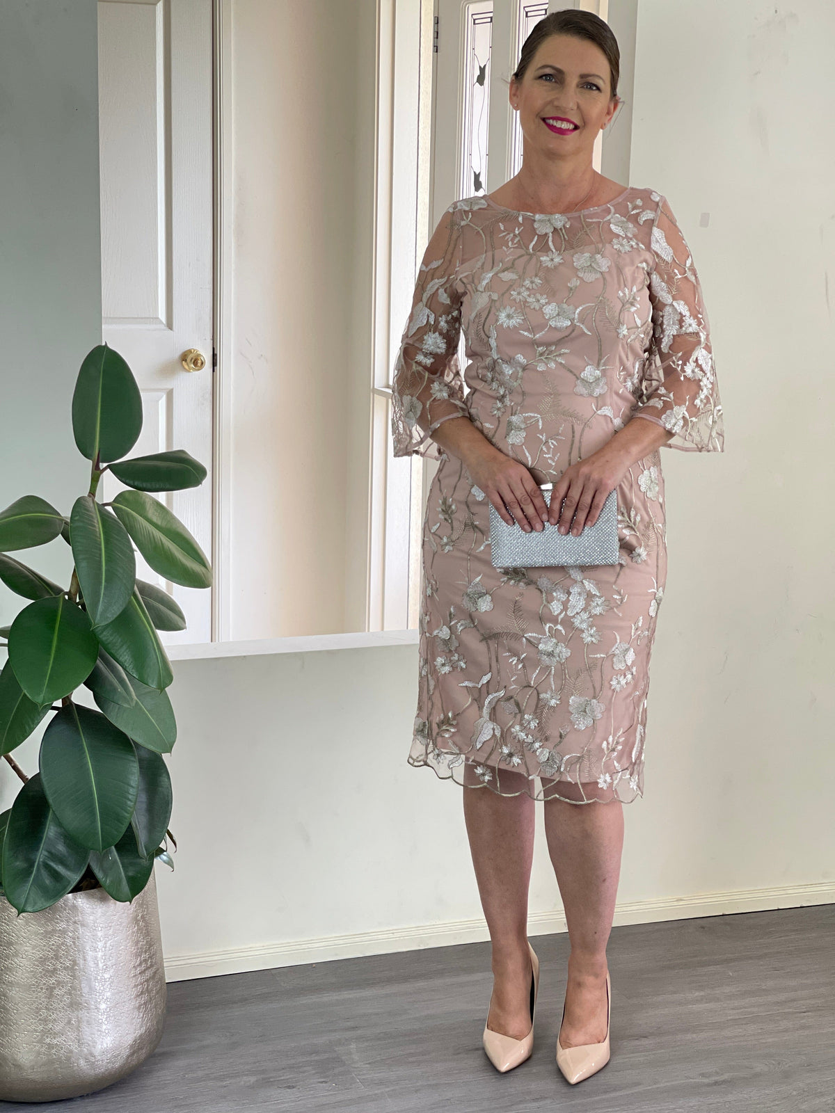 Miss Anne DRESSES Tearose Blush Evening Dress