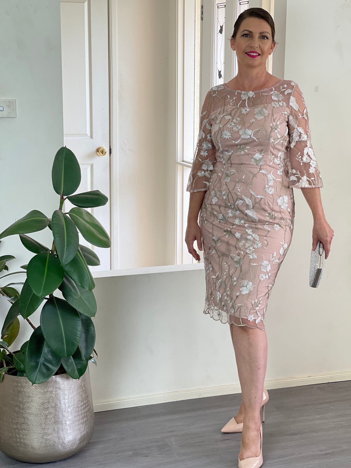 Miss Anne DRESSES Tearose Blush Evening Dress