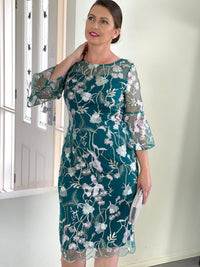 Miss Anne DRESSES Tearose Emerald Evening Dress