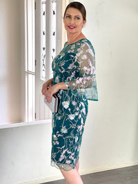 Miss Anne DRESSES Tearose Emerald Evening Dress