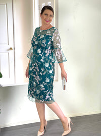 Miss Anne DRESSES Tearose Emerald Evening Dress