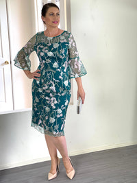 Miss Anne DRESSES Tearose Emerald Evening Dress