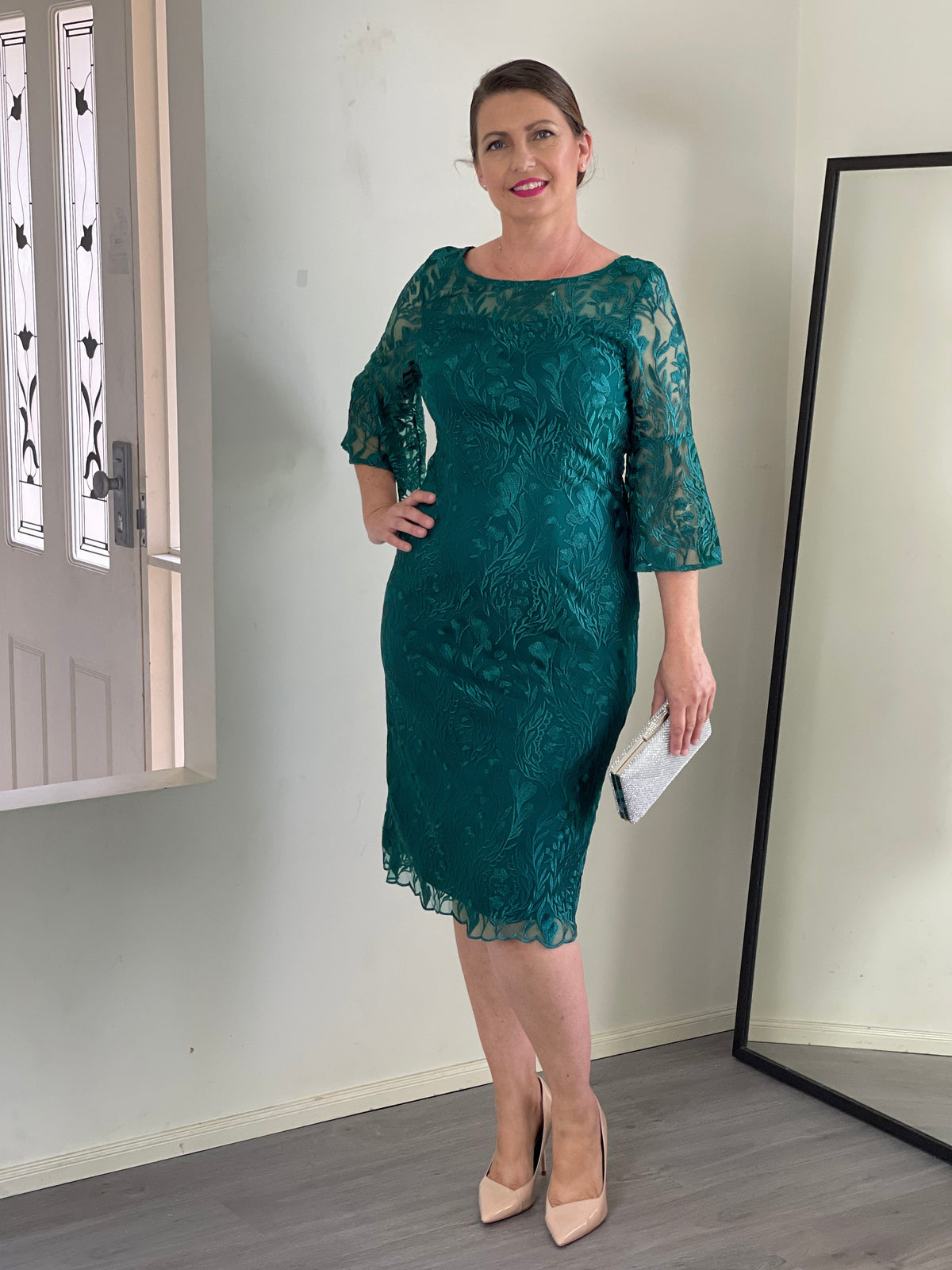 Miss Anne DRESSES Wien Emerald Evening Dress