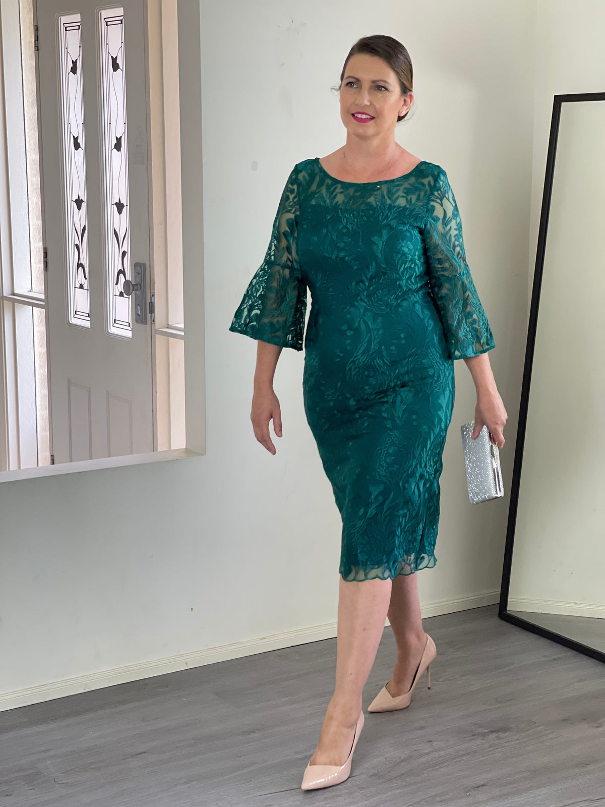 Miss Anne DRESSES Wien Emerald Evening Dress