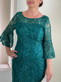 Miss Anne DRESSES Wien Emerald Evening Dress