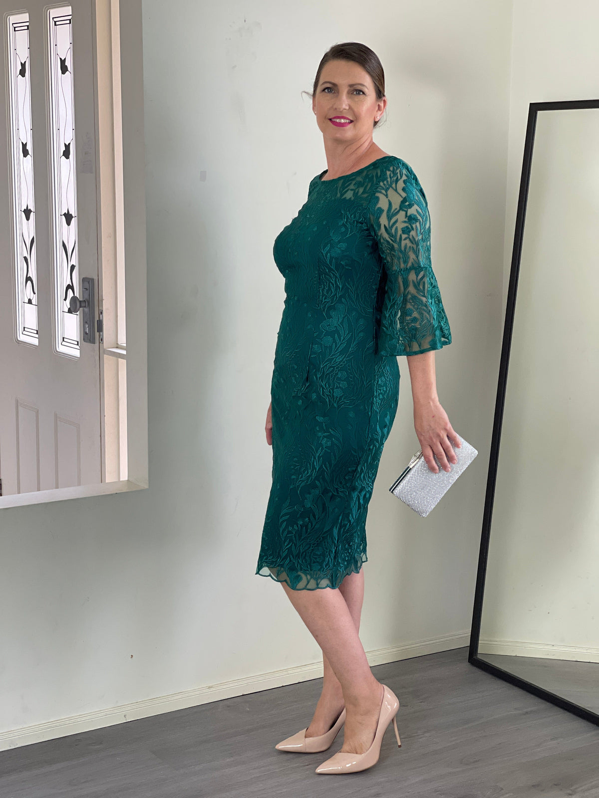 Miss Anne DRESSES Wien Emerald Evening Dress