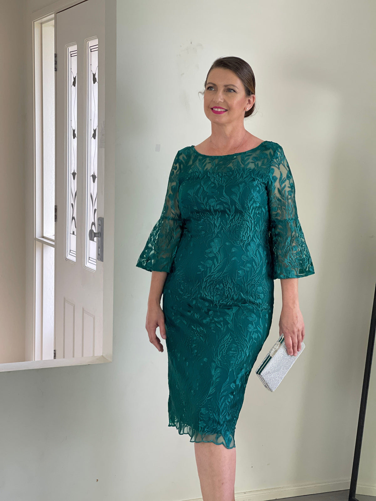 Miss Anne DRESSES Wien Emerald Evening Dress