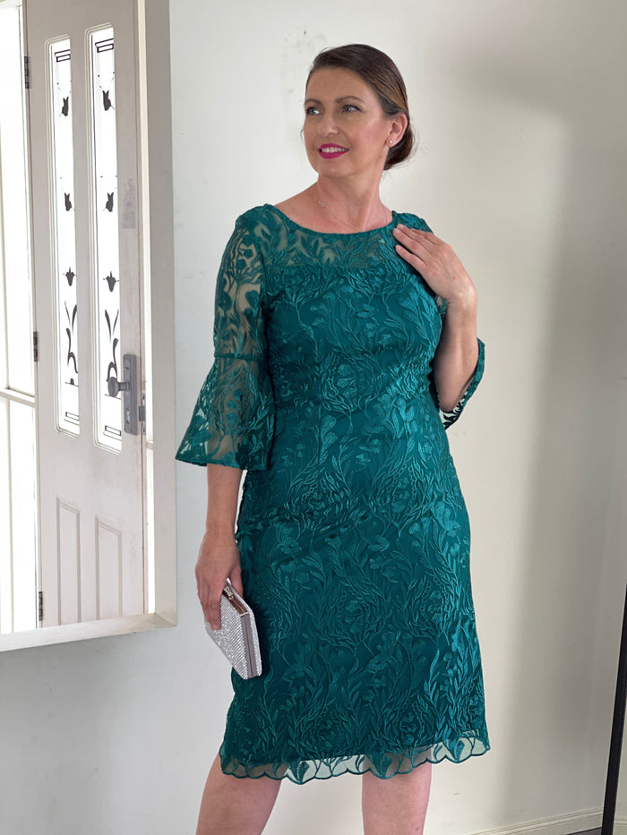 Miss Anne DRESSES Wien Emerald Evening Dress