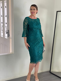 Miss Anne DRESSES Wien Emerald Evening Dress