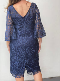 Miss Anne DRESSES Wien Navy Evening Dress