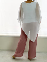 Nessa White Evening Top