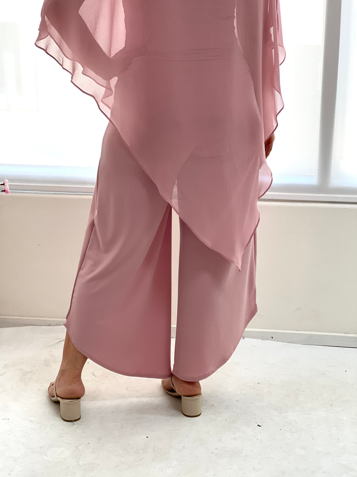 Pyrmont Blush Layered Pants