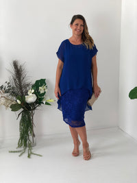 RTM DRESSES Hulston Royal Evening Dress