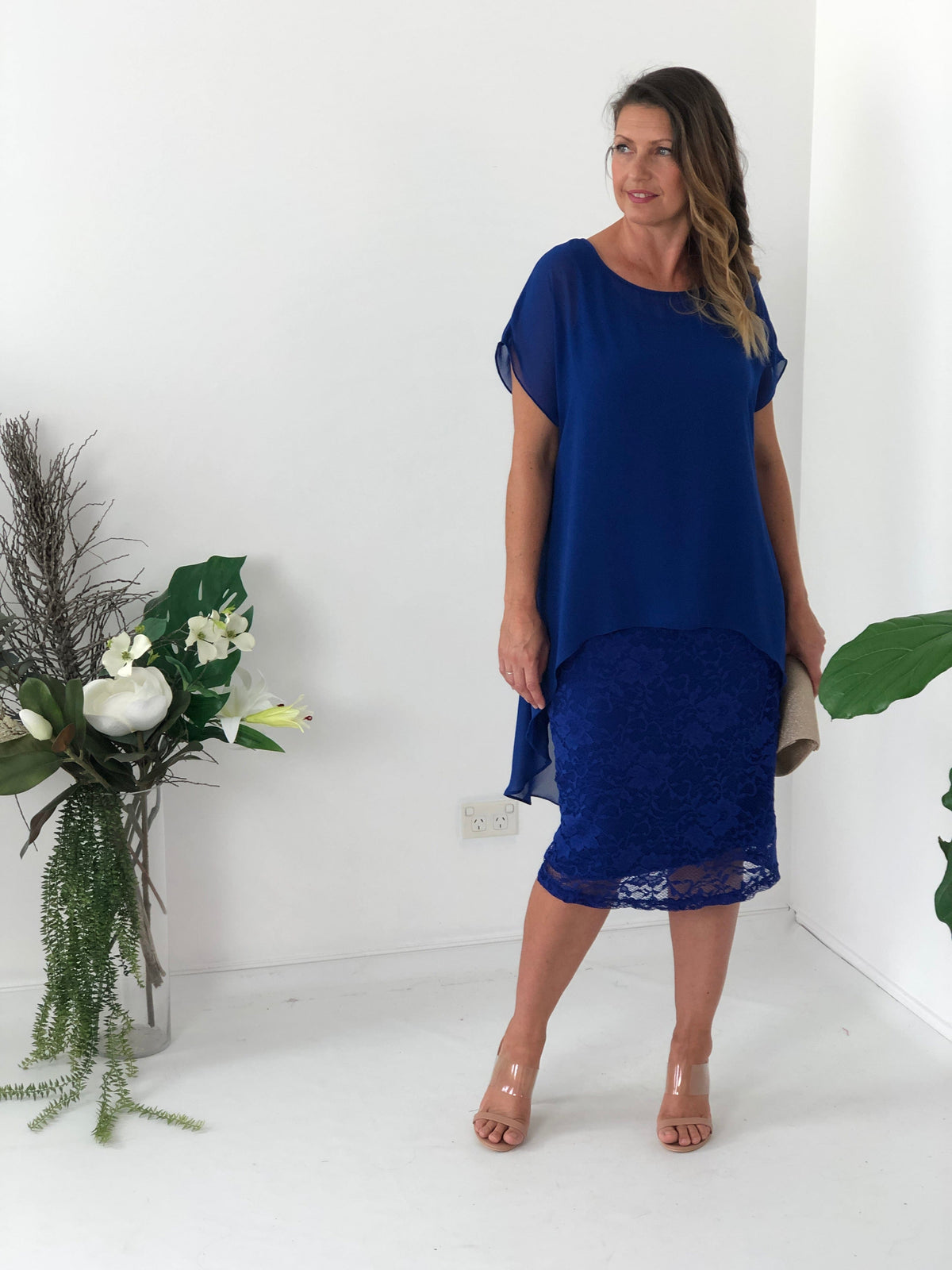 RTM DRESSES Hulston Royal Evening Dress