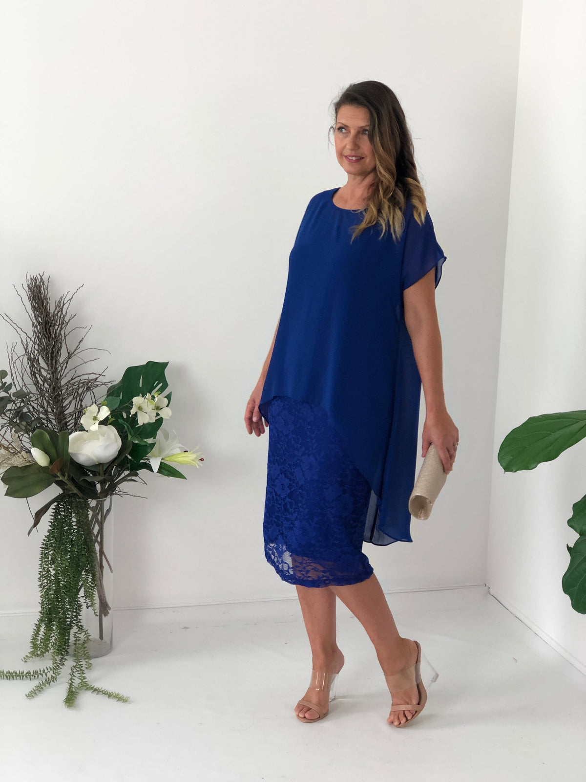 RTM DRESSES Hulston Royal Evening Dress