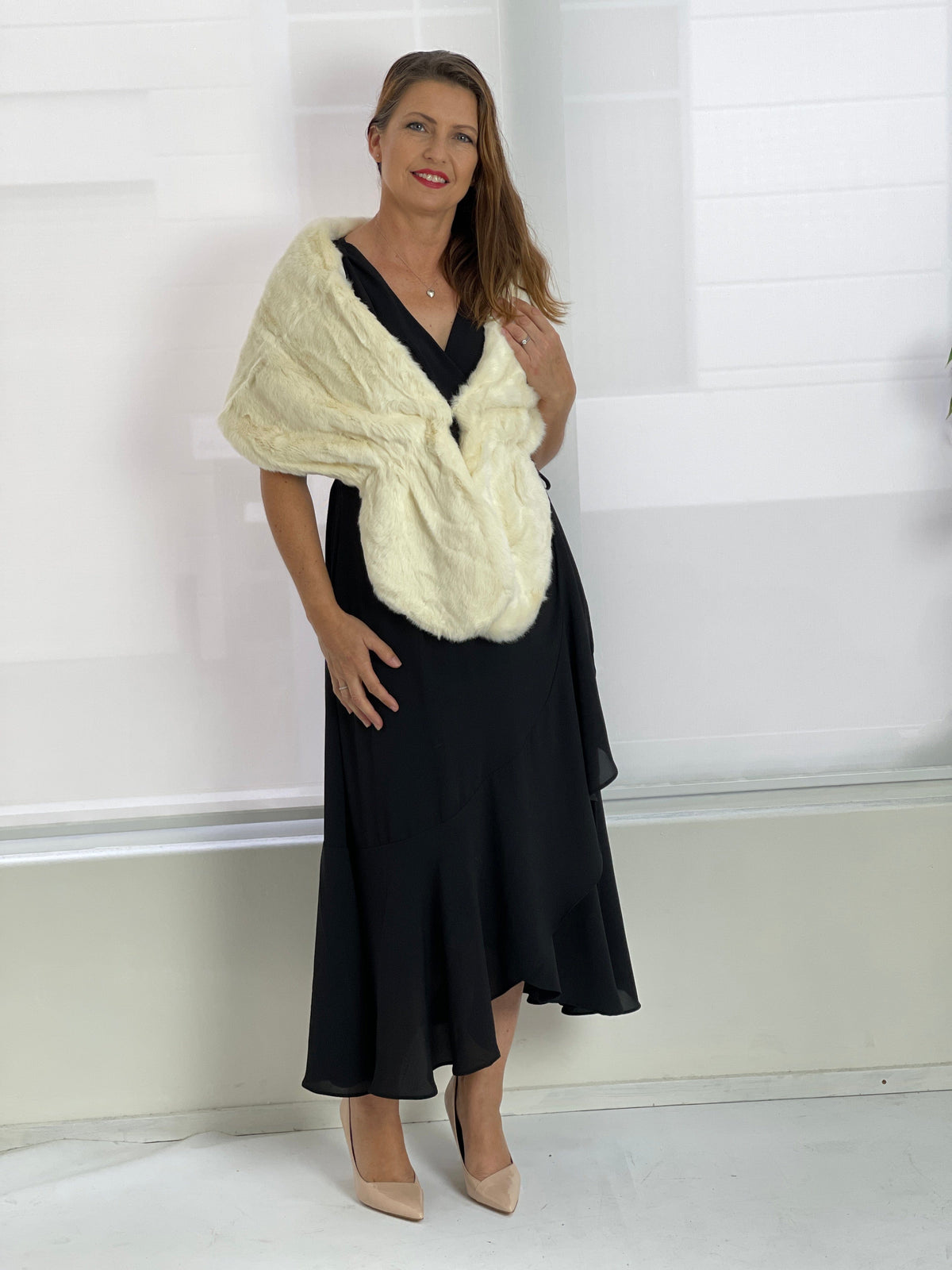 RTM DRESSES Obelle Black Wrap Dress