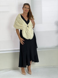 RTM DRESSES Obelle Black Wrap Dress