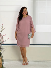 Shila Blush Evening Dress