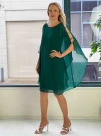 Una Emerald Evening Dress