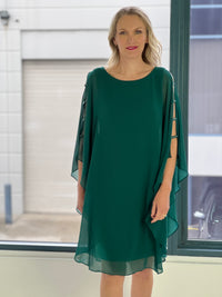 Una Emerald Evening Dress