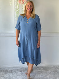 Oxley Sky Blue Layering Dress