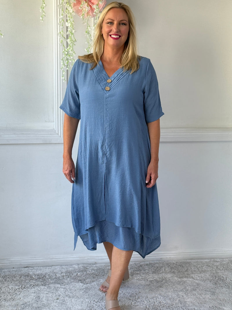 Oxley Sky Blue Layering Dress