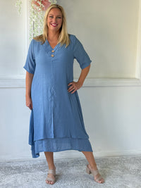 Oxley Sky Blue Layering Dress