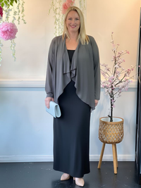 Kulani Khaki Jersey Cardigan
