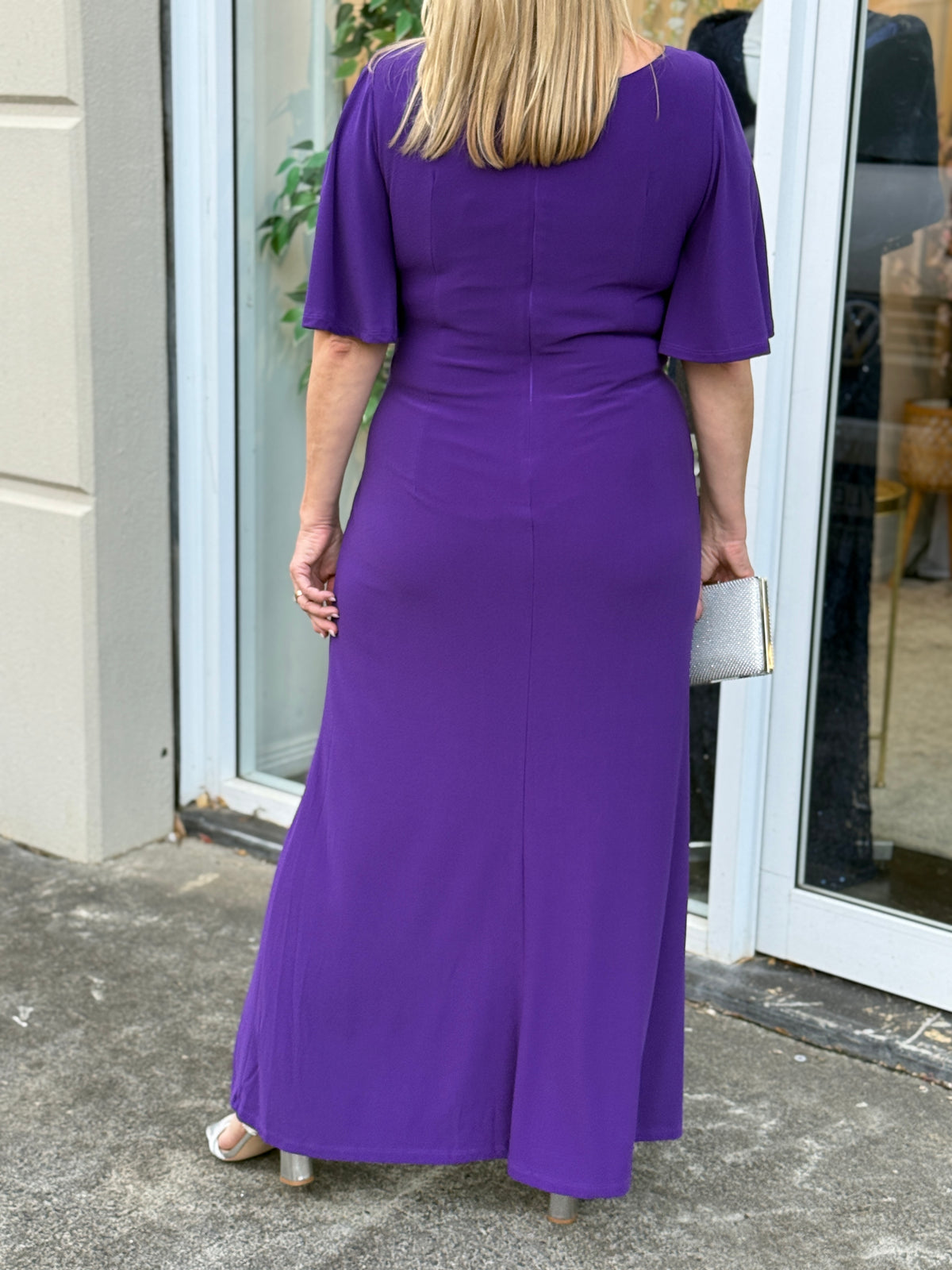 Alice Purple Evening Dress