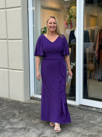 Alice Purple Evening Dress