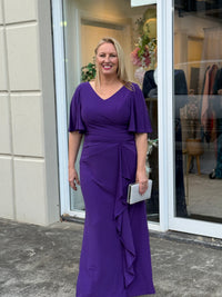 Alice Purple Evening Dress