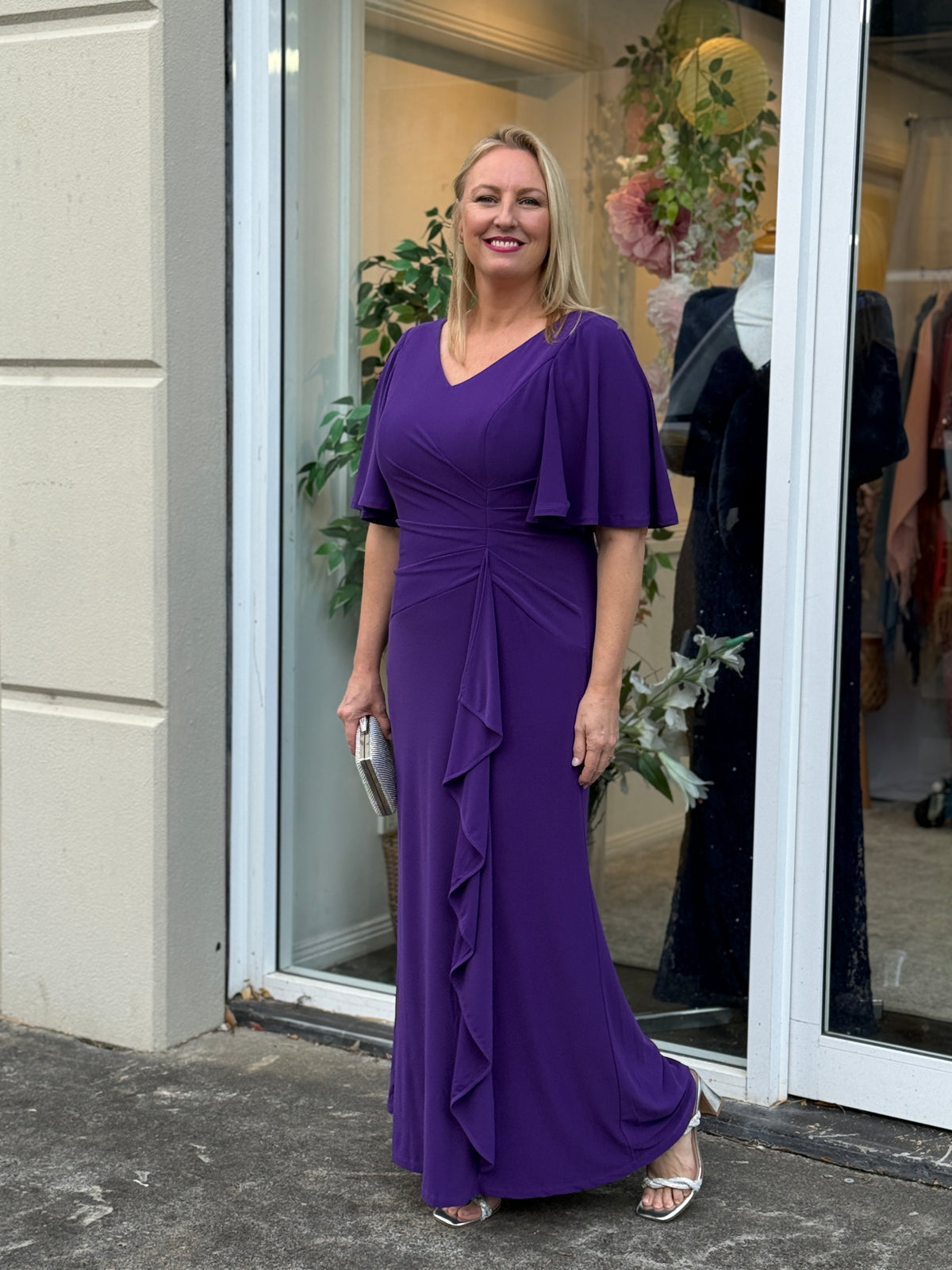 Alice Purple Evening Dress