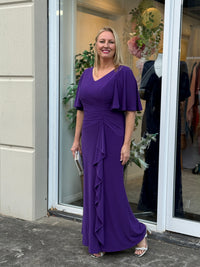 Alice Purple Evening Dress