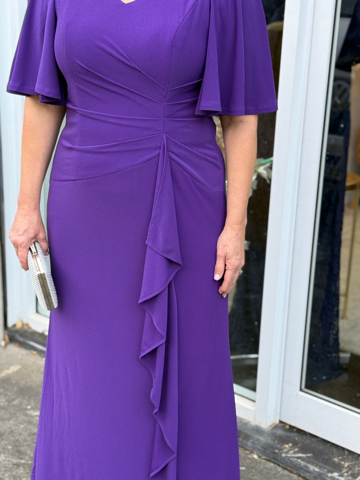 Alice Purple Evening Dress