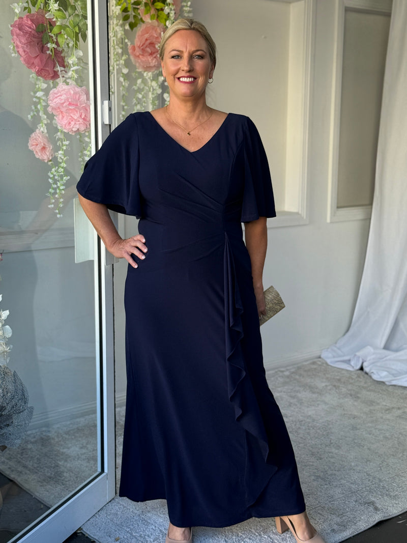 Alice Navy Evening Dress