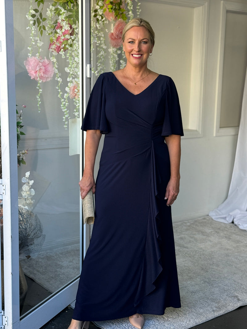 Alice Navy Evening Dress