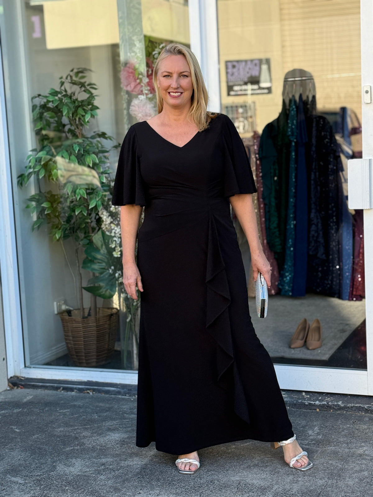 Alice Black Evening Dress