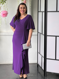 Alice Purple Evening Dress