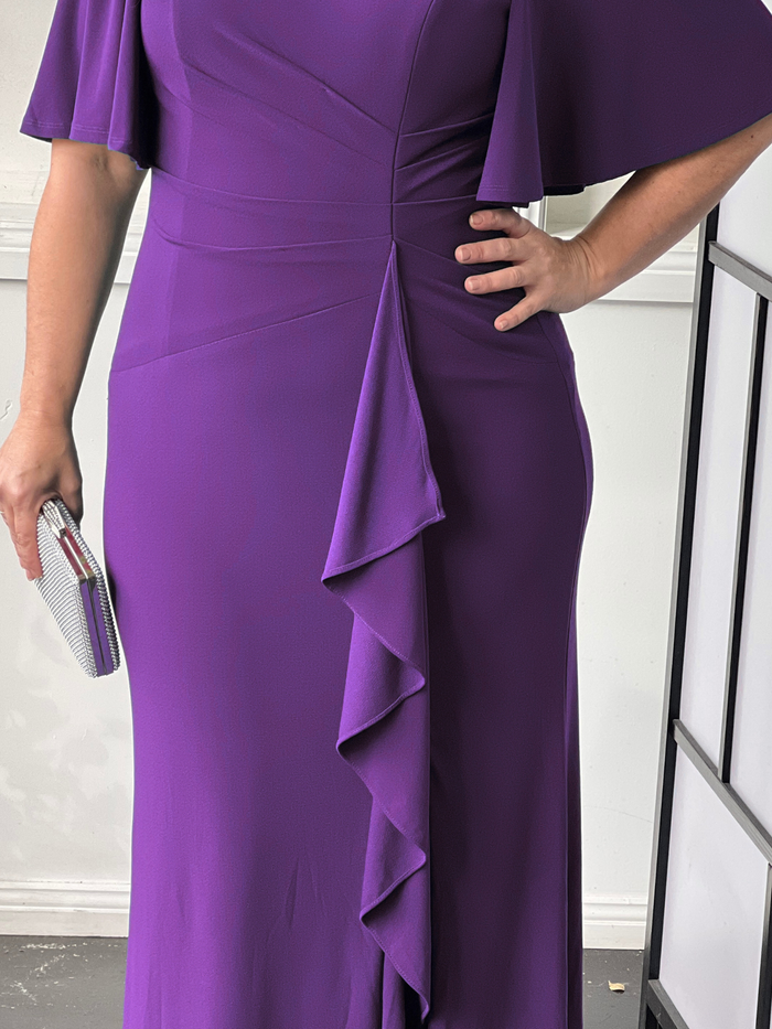 Alice Purple Evening Dress